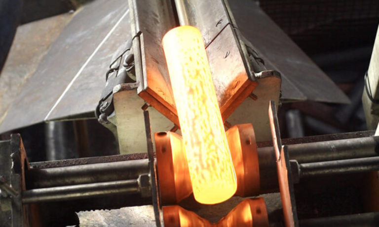Induction heater for Forging